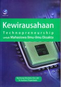 Kewirausahaan Technopreneurship untuk Mahasiswa Ilmu-Ilmu Eksakta