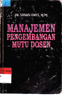 MANAJEMEN PENGEMBANGAN MUTU DOSEN