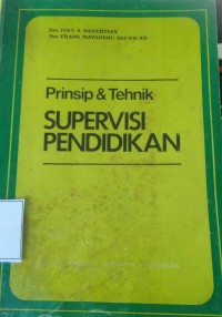 Image of Prinsip&Teknik Supervisi Pendidikan